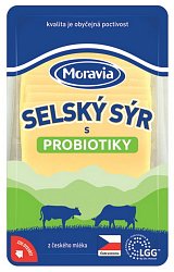 Moravia selský sýr s probiotiky 100g