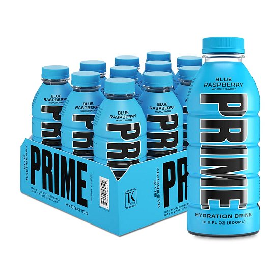 Prime Hydration Blue Raspberry 12x0,5l