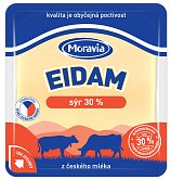 Moravia Sýr Eidam 30% plátkový 100g