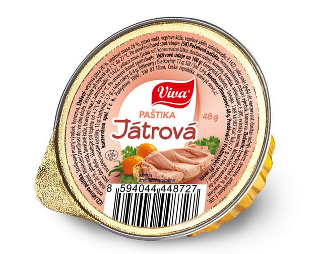 VIVA Játrová paštika 48g