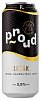 Proud světlý ležák 4x0,5l - plech