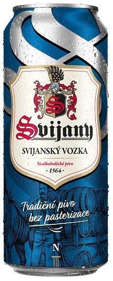 Svijany Svijanský vozka, nealkoholické pivo, 12x0,5l - plech