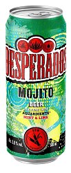 Desperados pivo silné ochucené s příchutí Mojito 4x0,5l