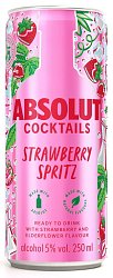 Absolut Cocktail Strawberry Spritz 5% 12x250ml