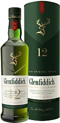 Glenfiddich 12y 40% 0,7l (tuba)