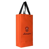 Lamborghini oranžová taška na 1 lahev