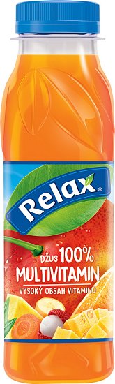 Relax 100% multivitamín 12x0,3l