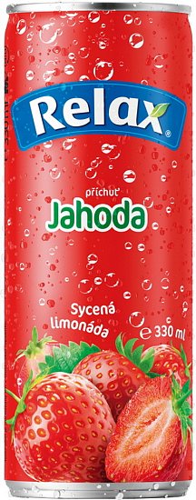 Relax 100% jahoda 12x330ml