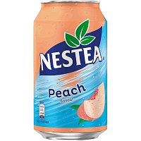 Nestea černý čaj s příchutí broskve 12x330ml