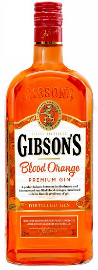 Gin Gibsons Blood Orange 37,5% 0,7l