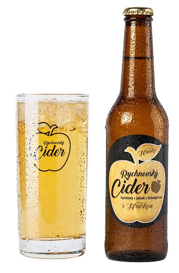 Rychnovský Cider s hruškou 12x330ml - sklo