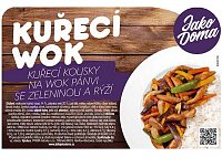 Jako Doma Kuřecí wok s dušenou rýží 430g