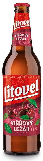 Litovel 12 Višňový Ležák 20x0,5l - sklo