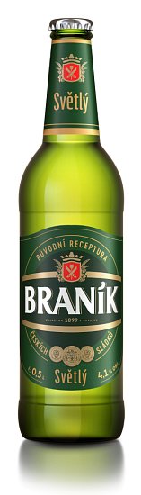 Braník, světlé výčepní, 20x0,5l