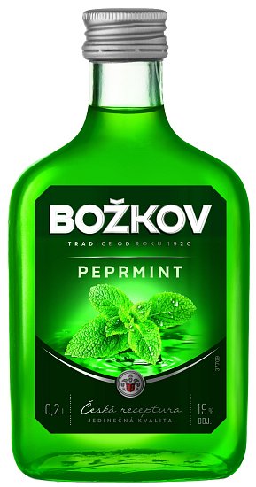 Božkov Peprmint 19% 0,2l