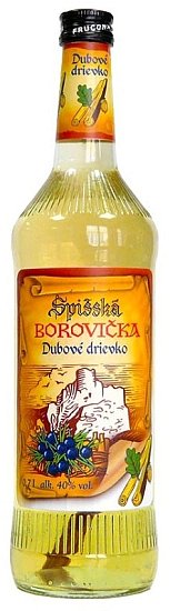 Spišská Borovička Dubové drievko 40% 0,7l