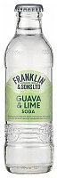 Franklin & Sons Guava & Lime Soda 24x200ml - sklo