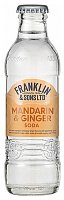 Franklin & Sons Mandarin & Ginger Soda 24x200ml - sklo