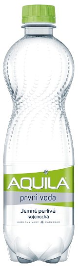 Aquila První voda jemně perlivá 12x0,5l