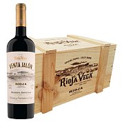 Rioja Venta Jalón Reserva 4x0,75l (dřevěný box)