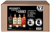 Jack Daniel's set 4x1l + karty a kostky