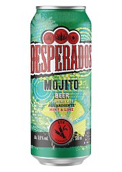 Desperados pivo silné ochucené s příchutí Mojito 4x0,5l