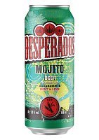 Desperados pivo silné ochucené s příchutí Mojito 4x0,5l