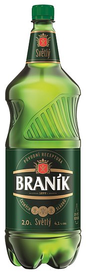 Braník, světlé výčepní, 6x2l