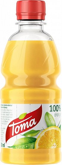 Toma 100% pomeranč 12x330ml