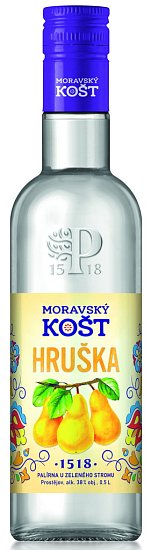 Moravský Košt hruška 38% 0,5l