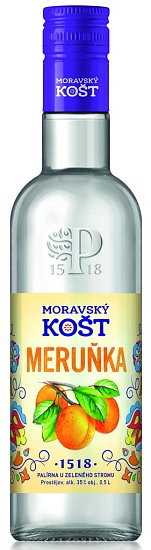 Moravský Košt meruňka 35% 0,5l