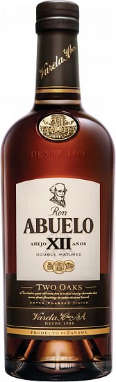 Abuelo XII Two Oaks 12y 40% 0,7l