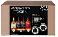 Jack Daniel's set 4x1l + čepice a rukavice