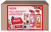 Set Beefeater Pink 3x1l, Beefeater Blood 1l, barový ručník + otvírák