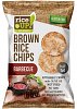 Rice Up rýžové chipsy barbecue 60g